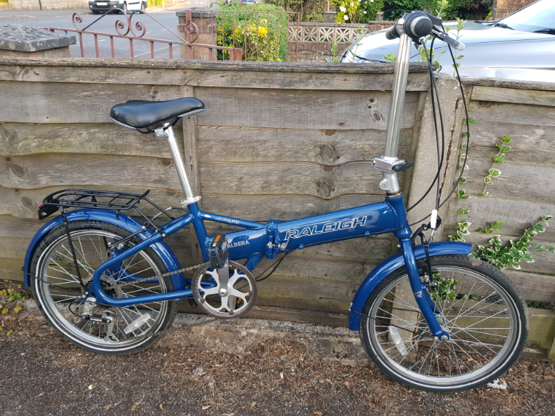 raleigh caldera folding bike
